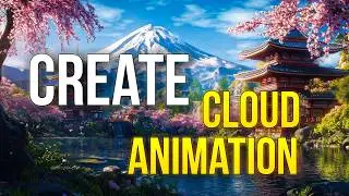 Cloud Animation on Still Images | After Effects Tutorial