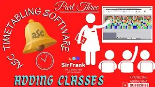 aSc Timetabling Software | Part 3 Adding Classes and Generating Classrooms in asc timetables