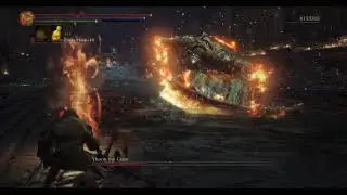 Dark Souls 3 Gameplay - Yhorm the Giant Boss Fight