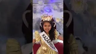 9-летняя казахстанка стала Маленькой Мисс Вселенная 2019