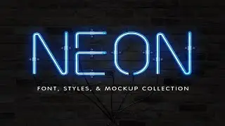 Neon Font & Sign Collection Font Free Download