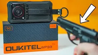 🔴БРОНЯ и 136 ДБ! Ну китайцы! Обзор и КРАШ-ТЕСТ Oukitel WP33 Pro