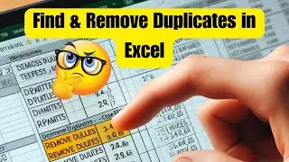 Clean Up Your Data: Find & Remove Duplicates in Excel ( 4 ways)