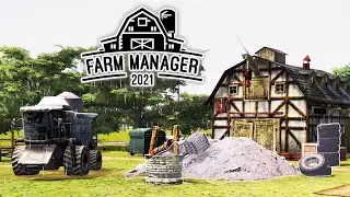 СИМУЛЯТОР ФЕРМЕРА - ПОСТРОЙ СВОЮ ФЕРМУ - Farm Manager 2021 (СТРИМ) #2