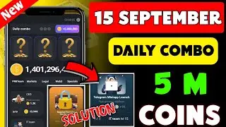 Hamster Kombat Daily Combo 15 September | 14th to 15 September | Hamster Daily Combo Today 15 Sept