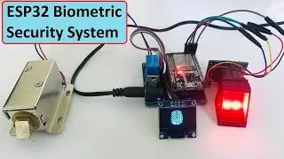 ESP32 Fingerprint Sensor Based Biometric Door Lock Security System