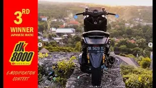 Modifikasi NMax Juara 3 #emodificationcontest DK8000