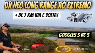 DJI NEO pousa com 0% + de 7km com RC 3 e Googles 3