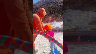 Милаша и лыжи # Милаша лыжи