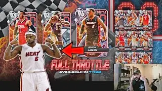 FULL THROTTLE Pink Diamond LEBRON JAMES DAY 1 OF NBA 2k25 MYTEAM! Pack Odds, Auction House and TIPS