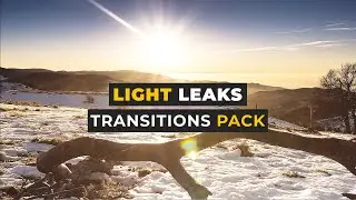 After Effects Template Light Leaks Transitions Pack