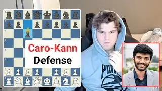 Magnus Carlsen Faces Gukesh in the Caro-Kann Defense!