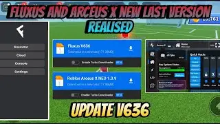 [NEW] FLUXUS AND ARCEUS X NEO EXECUTOR LASTEST VERSION V636 REALISED | EXECUTOR MOBILE ROBLOX