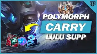 LULUS POLYMORPH CAN CARRY GAMES 🔥 BEST LULU BUILD - Wild Rift 4.3b Gameplay