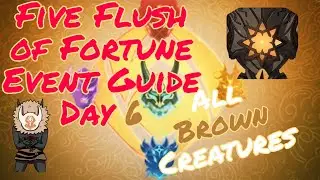 Five Flushes of Fortune Brown Creatures Day 6 Guide | Genshin Impact