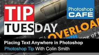 Photoshop Tip: Force new text placement anywhere, PhotoshopCAFE Tip Tuesday