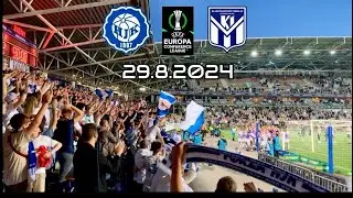 HJK Helsinki vs KÍ Klaksvík UEFA Conference League 2024 Finland Bolt Arena. [4K] Klubipääty