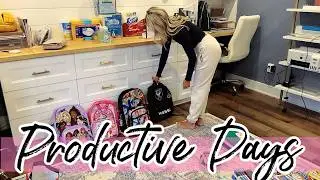 *NEW* COOK CRAFT CLEAN + BACK TO SCHOOL PREP PRODUCTIVE DITL TIFFANI BEASTON HOMEMAKING 2024