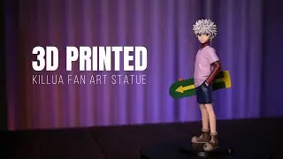 Killua 3D Printed Fan Art Statue