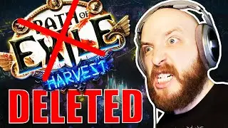 DELETE Harvest From Path of Exile!!!