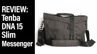 Tenba DNA 15 Slim Messenger Camera Bag - review and tour