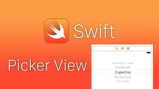 UIPickerView Tutorial Swift - Урок PickerView Swift