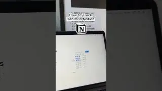 How to track habits in Notion #notiontips #notion #notiontemplate
