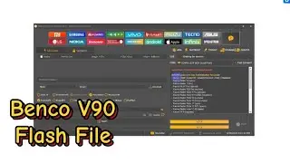 How to read/write flash file Benco V90 by Unlocktool