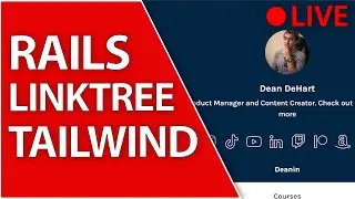 Linktree Clone | Rails | Tailwind | Kamal | Say Hi