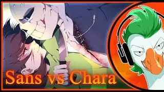 Megalovania Animation — Sans vs Chara (Гоблинка Гусей)