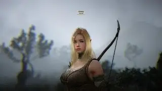 Black Desert Online Beta Level 27 Archer Gameplay No UI HD