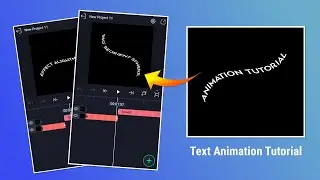 360 Rotation Text Animation || Alightmotion Text Animation Tutorial