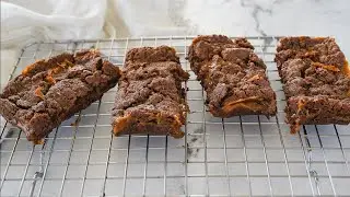 Heavenly Carmel Brownies | Small Batch