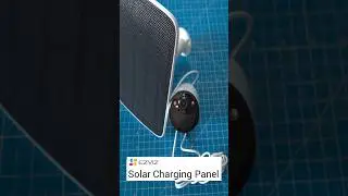 Ezviz Solar Charging Panel for WIFI battery cameras #shorts #ezvizsolar