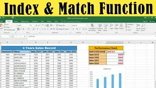 Excel Tutorial: How to Use INDEX and MATCH Functions for Data Retrieval