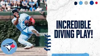 Vladimir Guerrero Jr. makes an AMAZING diving play!