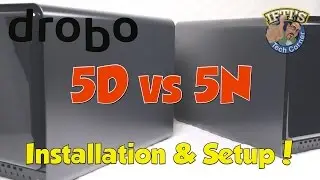 Drobo 5D vs Drobo 5N - Installation & Setup Comparison!