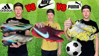 NIKE vs ADIDAS vs PUMA - Pro & Elite Soccer Cleats