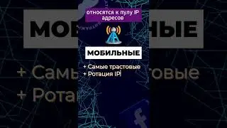 Виды прокси. Обучение арбитражу трафика в facebook.