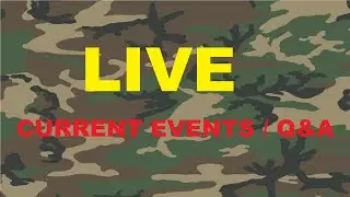 LIVE STREAM: Current Events