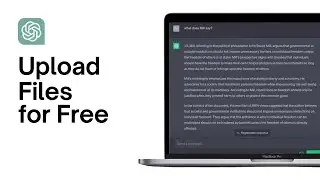 How to Upload Files to ChatGPT - Uploading Files to ChatGPT