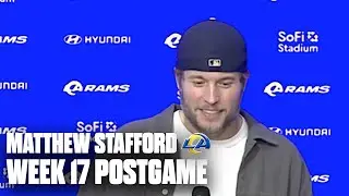 'People wrote us off at 1-4' Matthew Stafford proud of Rams battling back to 10-6 | Press Conference