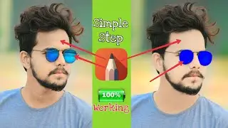 Autodesk❓best simple skin smooth || and sunglasses colours change photo editing