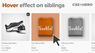 Add Hover Highlight Effect to a Gallery via CSS | WooCommerce featured products Focus effect