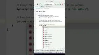 Java Program to Generate a Simple Number Pattern 