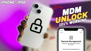 How To Remove MDM Lock From iPhone/iPad🔥 | 101% Working Trick