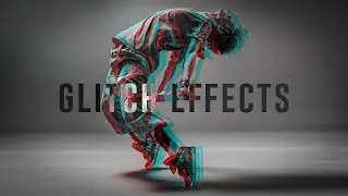 Bangla Photoshop Tutorial - RGB Split/Glitch Effects in Adobe Photoshop | 3D Effects