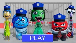 EMOTIONS EXE POLICE FAMILY PRISON ESCAPE! OBBY ROBLOX