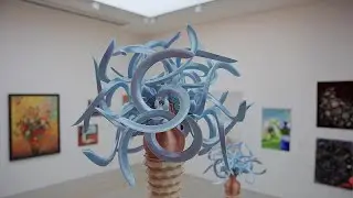 In der Blumenausstellung der Saatchi Gallery: Wie Blumen Kunst, Mode und digitale Innovation prägen