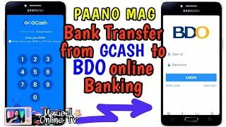 How to Bank Transfer from GCASH to BDO Mobile Banking | Maricel Abadilla